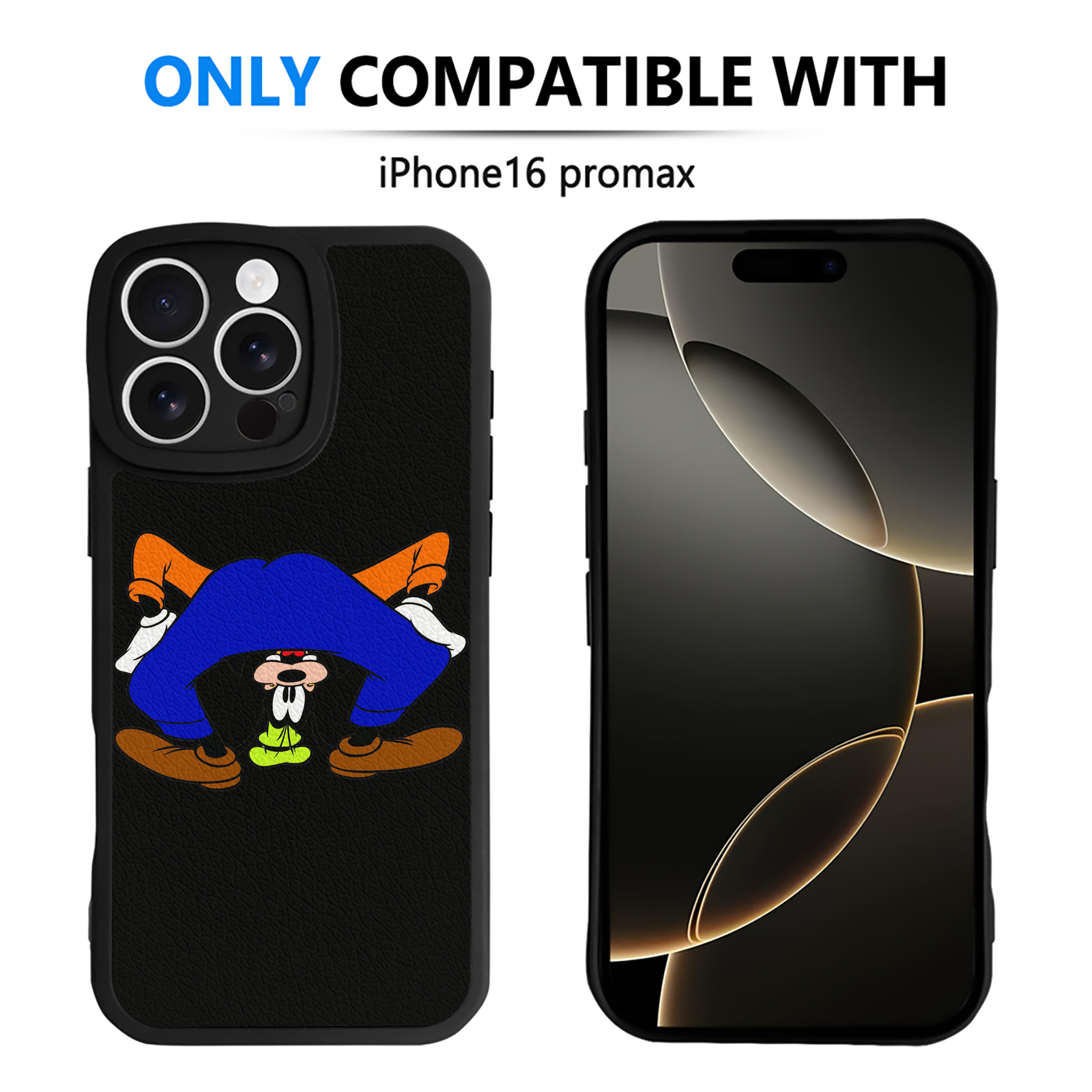 （画像用） ミッキーマウス Mickey Mouse 【iPhone 16シリーズ対応】シリコンスマホケース（レザー調） 材質：シリコン